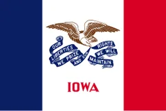 Iowa state flag