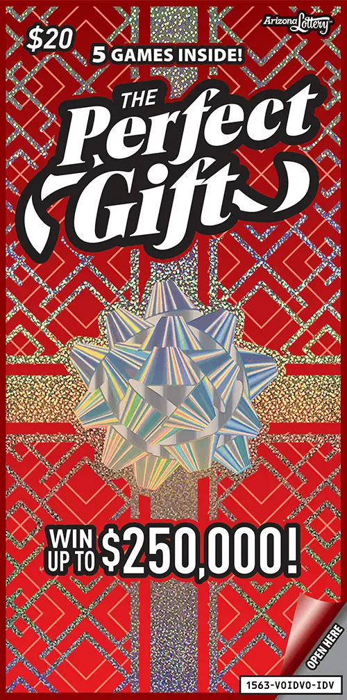 Perfect Gift Arizona scratcher ticket