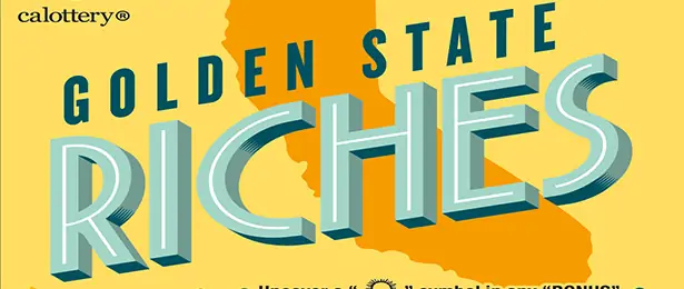 Golden State Riches California scratcher ticket