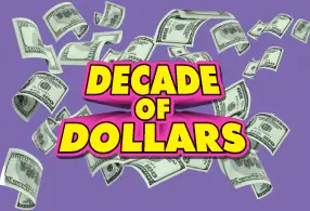 Decade of Dollars Colorado scratch game ticket