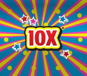 10X® Colorado scratch game ticket