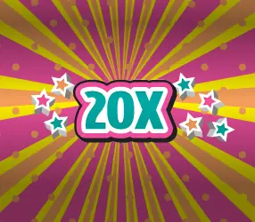 20X Colorado scratch game ticket