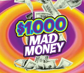 MAD MONEY Colorado scratch game ticket