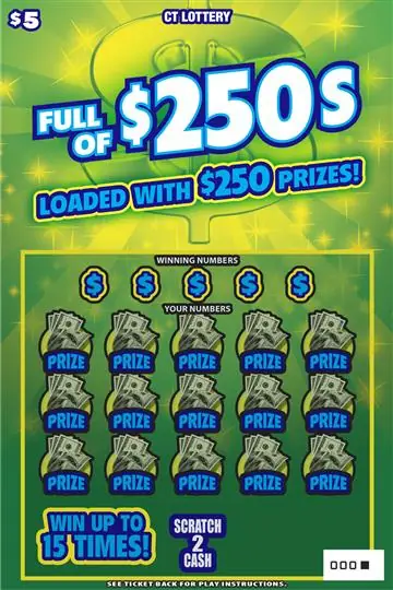 FULL OF $250S Connecticut scratch game ticket
