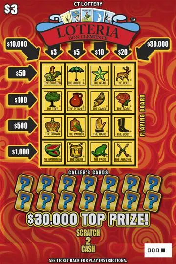 LOTERIA Connecticut scratch game ticket