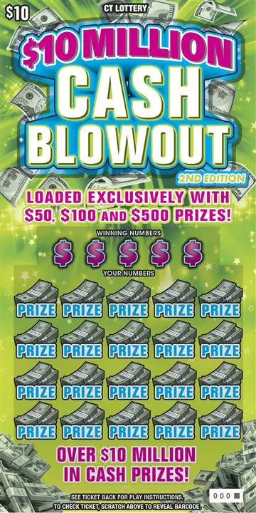 $10 MILLION CASH BLOWOUT 2ND Connecticut scratch game ticket