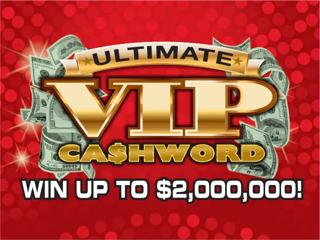 Ultimate VIP Ca$hword Florida scratch-off ticket