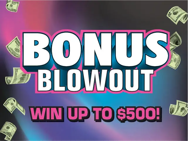 Bonus Blowout Florida scratch-off ticket