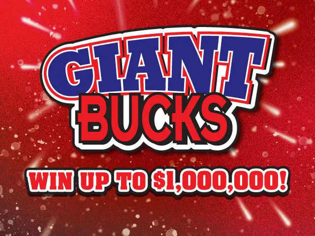 GIANT BUCKS Florida scratch-off ticket