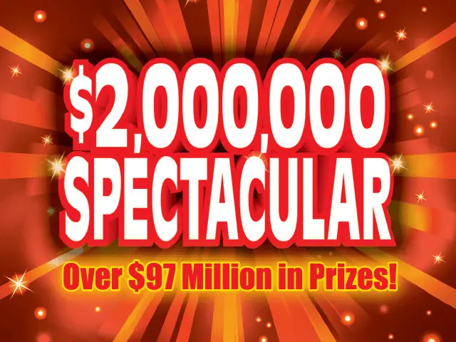 $2,000,000 Spectacular Florida scratch-off ticket