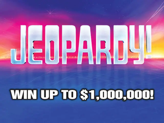 Jeopardy! Florida scratch-off ticket