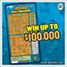 $100,000 Mega Crossword Iowa scratch game ticket