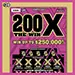 200X THE WIN Iowa scratch game ticket