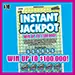Instant Jackpot Iowa scratch game ticket