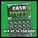 Cash Payout Iowa scratch game ticket