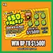 $50 Frenzy Iowa scratch game ticket