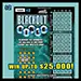 Blackout Bingo Iowa scratch game ticket