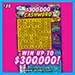 $300,000 Cashword Iowa scratch game ticket