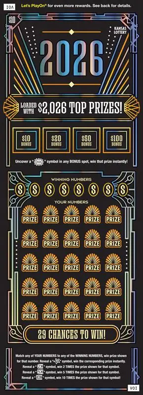 2026 Kansas scratch ticket ticket