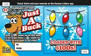 Just A Buck Kansas scratch ticket ticket
