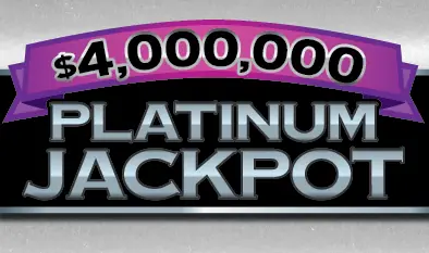 $4,000,000 PLATINUM JACKPOT Massachusetts scratch ticket ticket