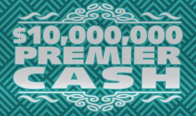 $10,000,000 PREMIER CASH Massachusetts scratch ticket ticket