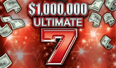 $1,000,000 ULTIMATE 7 Massachusetts scratch ticket ticket