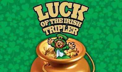 LUCK OF THE IRISH TRIPLER Massachusetts scratch ticket ticket