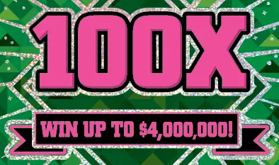 100X Massachusetts scratch ticket ticket