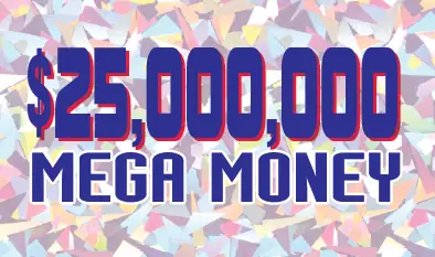 $25,000,000 MEGA MONEY Massachusetts scratch ticket ticket