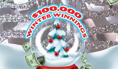 $1,000,000 WINTER WINNINGS Massachusetts scratch ticket ticket