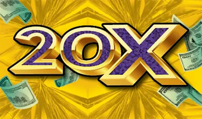 20X Massachusetts scratch ticket ticket
