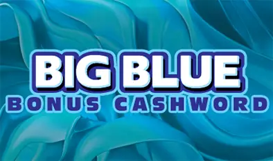 BIG BLUE BONUS CASHWORD 2026 Massachusetts scratch ticket ticket
