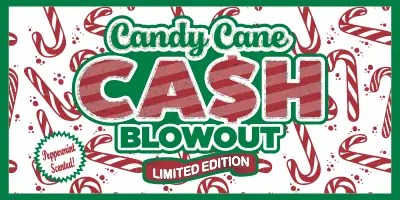 Candy Cane Cash Blowout Massachusetts scratch ticket ticket