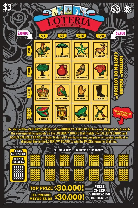 Loteria™ Maryland scratch-off ticket