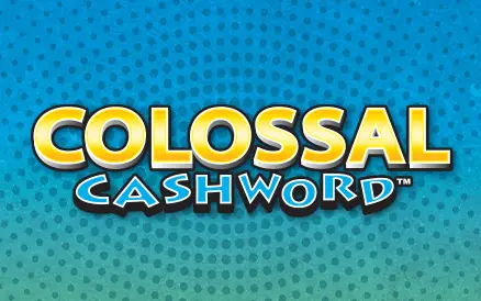 Colossal Cashword Michigan scratch-off ticket