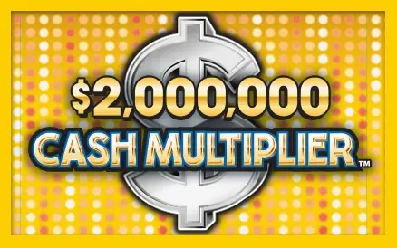 $2,000,000 Cash Multiplier Michigan scratch-off ticket