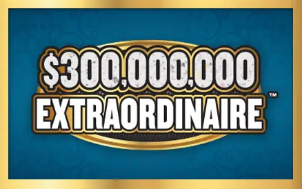$300,000,000 Extraordinaire Michigan scratch-off ticket