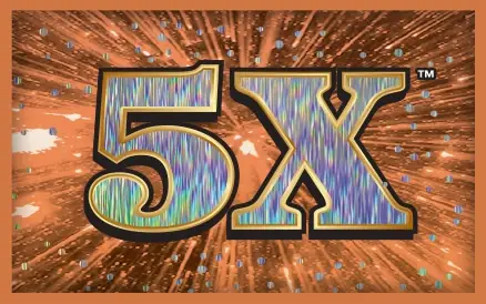5X Michigan scratch-off ticket