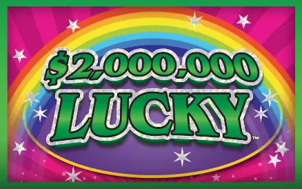 $2,000,000 Lucky Michigan scratch-off ticket