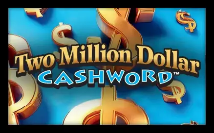 Two Million Dollar Cashword Michigan scratch-off ticket