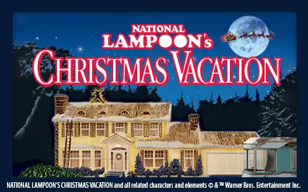 NATIONAL LAMPOON'S CHRISTMAS VACATION Michigan scratch-off ticket