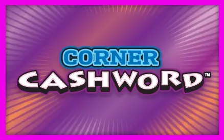 Corner Cashword Michigan scratch-off ticket