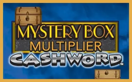 Mystery Box Multiplier Cashword Michigan scratch-off ticket