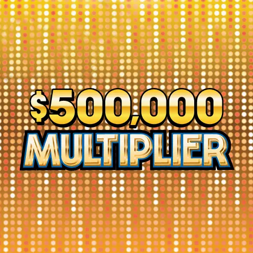 $500,000 Multiplier Minnesota scratch game ticket