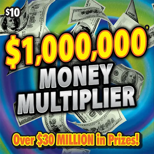 $1,000,000 MONEY MULTIPLIER Missouri scratcher ticket