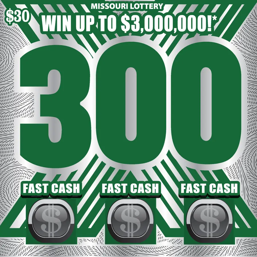 300X Missouri scratcher ticket