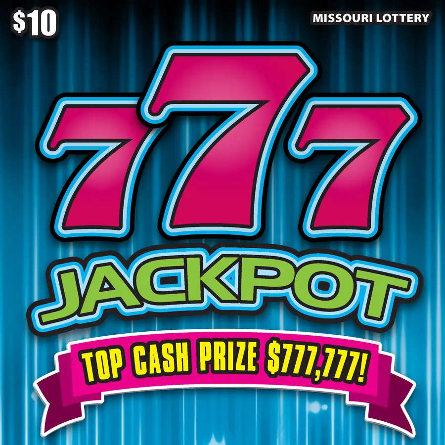 777 JACKPOT Missouri scratcher ticket