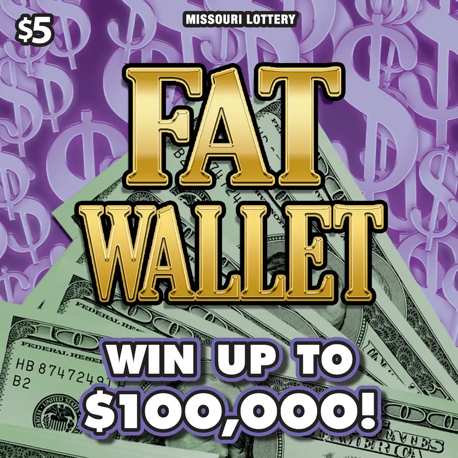 FAT WALLET Missouri scratcher ticket
