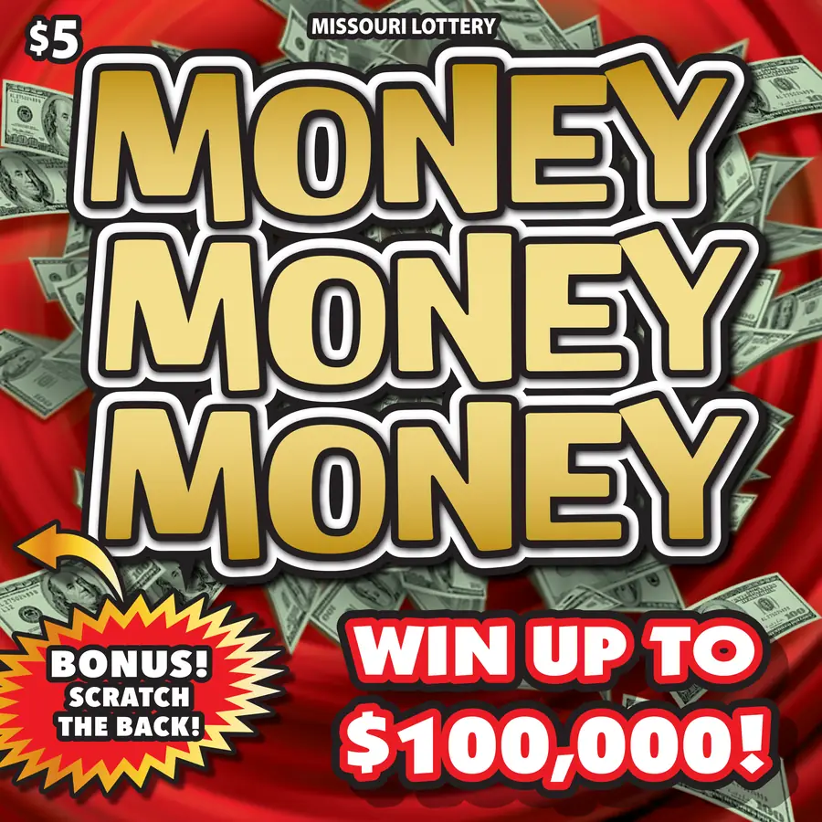 MONEY MONEY MONEY Missouri scratcher ticket